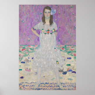 Poster Gustav Klimt - Portrait de Mäda Primavesi