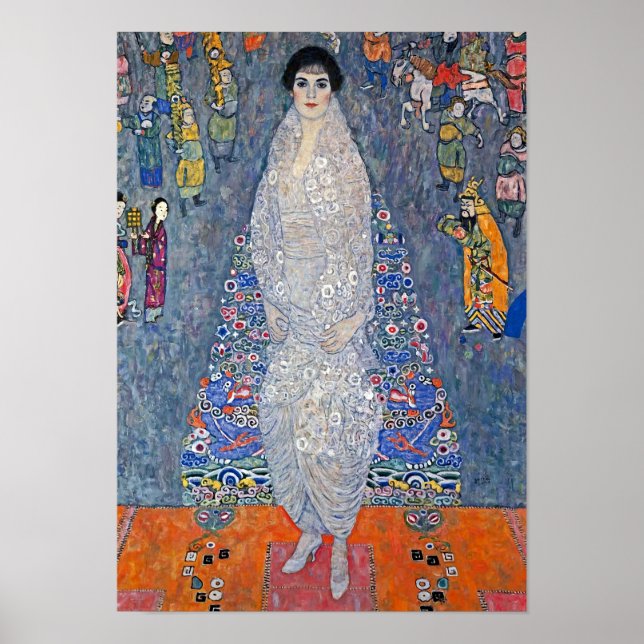 Poster Gustav Klimt Portrait of Elisabeth Lederer (Devant)