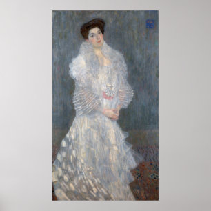 Poster Gustav Klimt - Portrait of Hermine Gallia