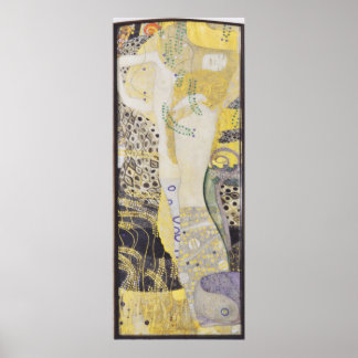 Poster Gustav Klimt - serpents