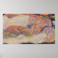 Gustav Klimt - Snakes II