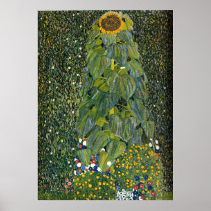 Poster Gustav Klimt 'The Sunflower'