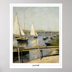 Poster Gustave Caillebotte Beaux-Arts #2