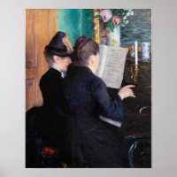Gustave Caillebotte - La Leçon de piano