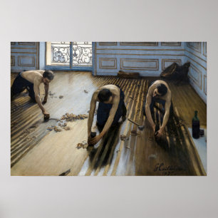 Poster Gustave Caillebotte - Les Graveuses