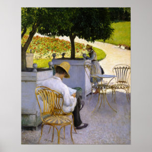 Poster Gustave Caillebotte - Les Orangers