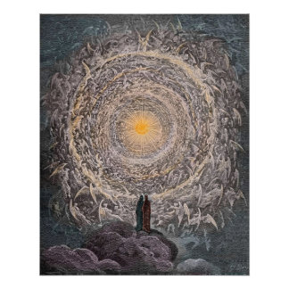 Poster Gustave Dore La Divine Comédie