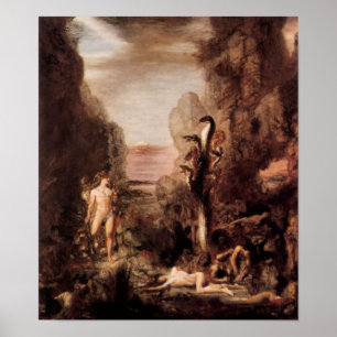 Poster Gustave Moreau - Hercules and the Hydra