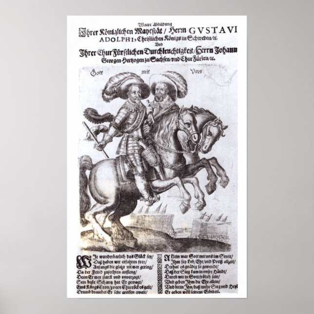 Poster Gustavus Adolphus II et Gustavus Adolphus IV (Devant)