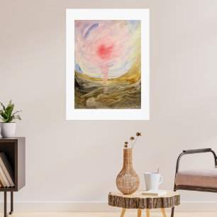 Poster Gusten in the Underworld par Hilma af Klint