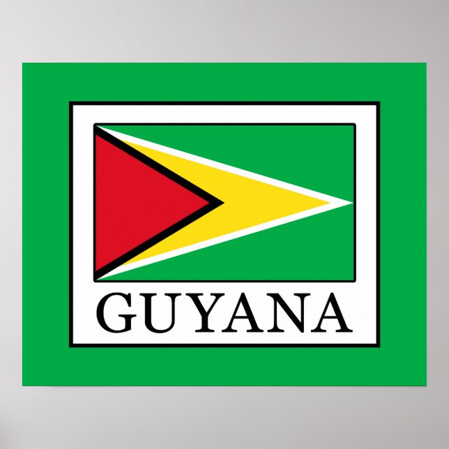 Poster Guyana (Devant)