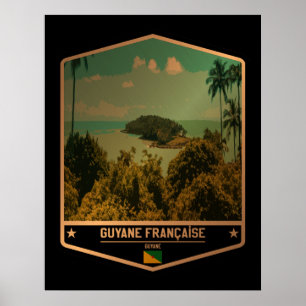Poster Guyane française