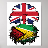 Guyane Guyane Britannique Drapeau des racines de l