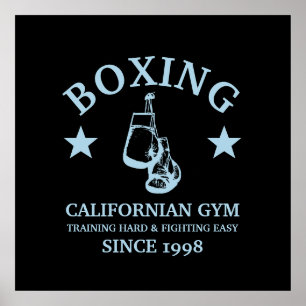 Poster Gymnase De Boxe, Gants Pro