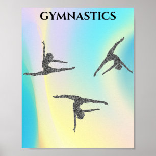 Poster " GYMNASTICS" arc-en-ciel Jigsaw Puzzle