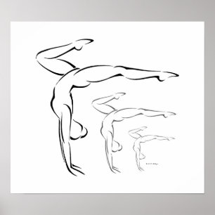 Poster Gymnastique