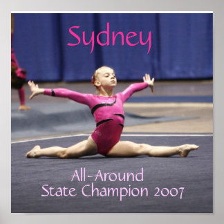 Poster Gymnastique