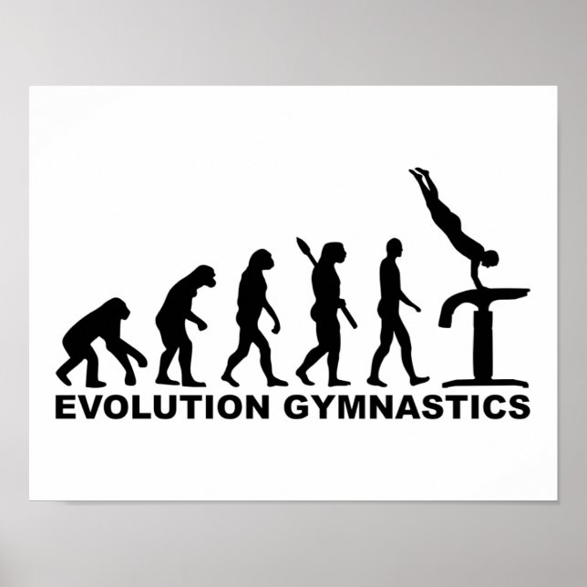 Poster Gymnastique de l'évolution (Devant)
