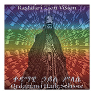 Poster H.I.M. Haile Selassie I : Lumière du monde