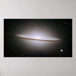 Poster H Majestic Sombrero Galaxy M104