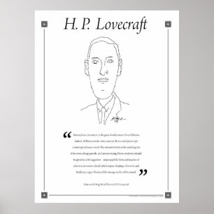Poster H. P. Lovecraft