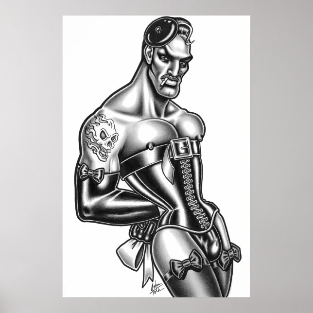 Poster Habillé à Thrill (Devant)