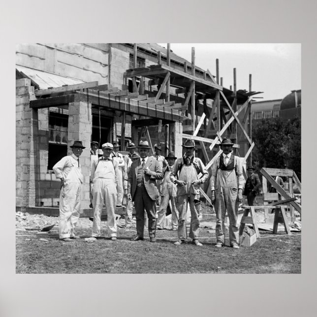 Poster Habillé pour construire : 1923 (Devant)