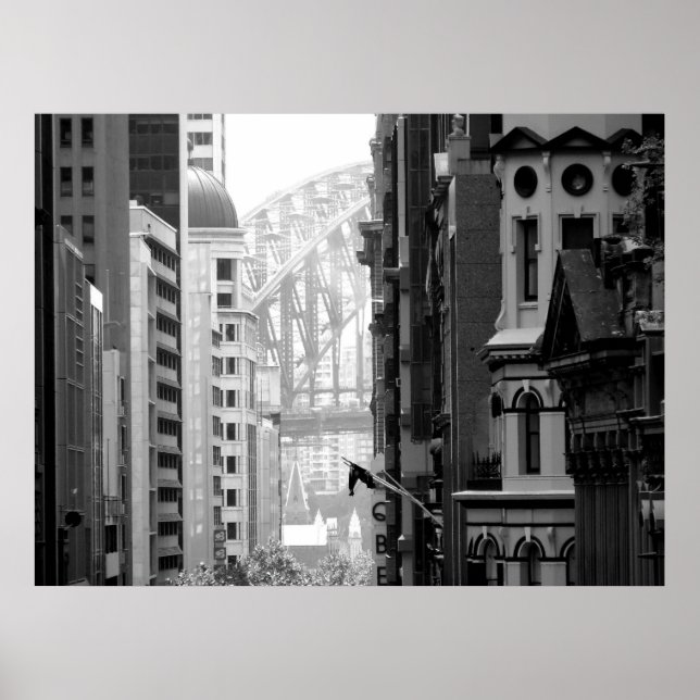 Poster Habour Bridge Vue 1b (Devant)