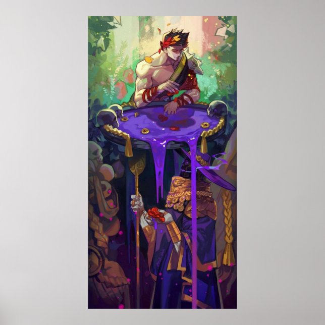 Poster Hades Game Zagreus (Devant)