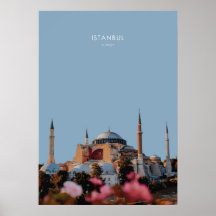 Hagia Sofia, Istanbul Travel Artwork