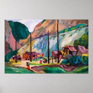 Poster Hagwilget   Emily Carr  
