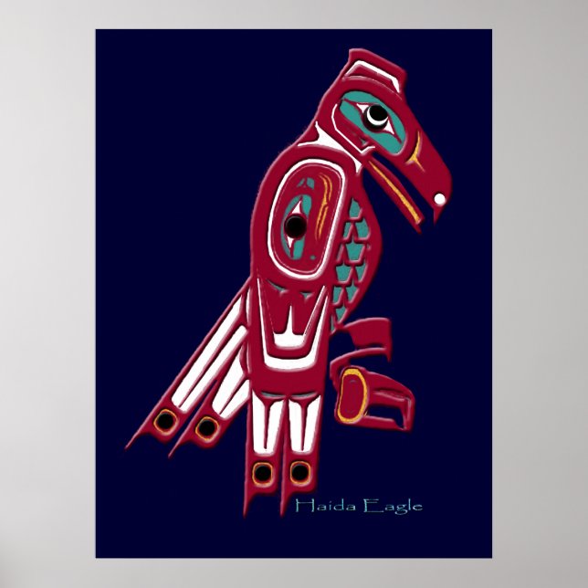 POSTER HAIDA EAGLE (Devant)
