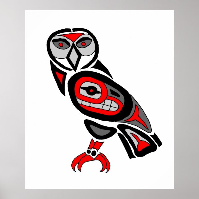 Poster Haida Owl 2014 (Devant)