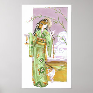 Poster Haiku d'aube