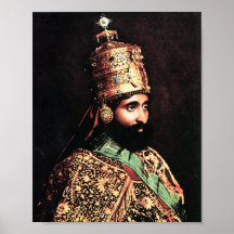 Haile Selassie Lion Rasta Solomon Jah Tramafari
