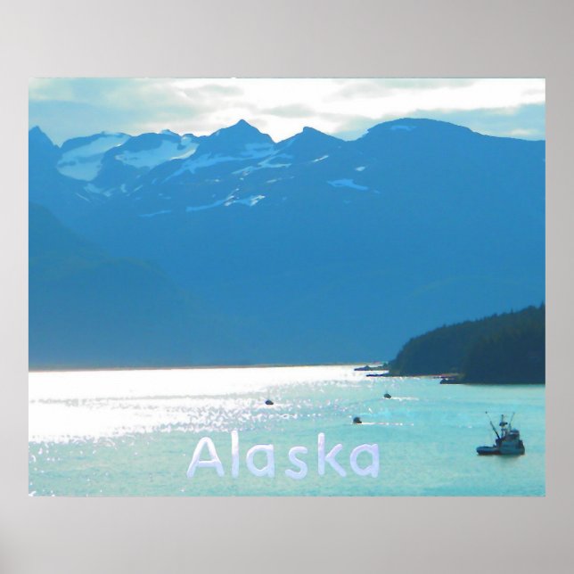 Poster Haines Blue (Devant)