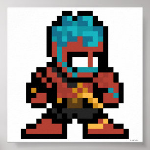 Poster Hakan à 8 bits