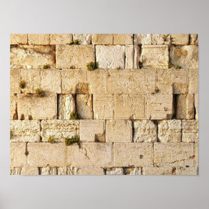Poster HaKotel - le mur occidental