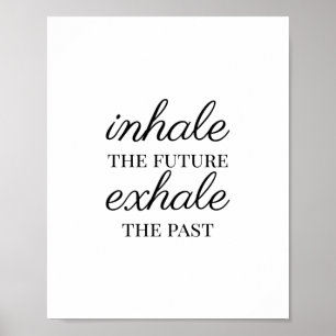 Poster Hale the future, exhale the history