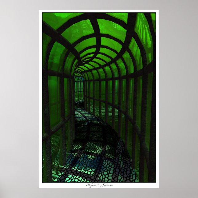 Poster Hall en verre (Devant)