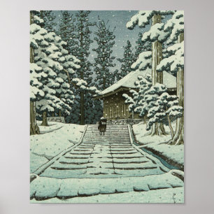 Poster Hall Hiraizumi du Hué d'Or - Hasui Kawase