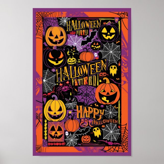Poster Halloween (Devant)