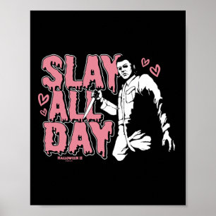 Poster Halloween 2 Saint Valentin Michael Myers Tout Slay