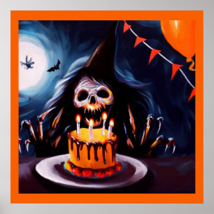 Poster Halloween - Anniversaire 4