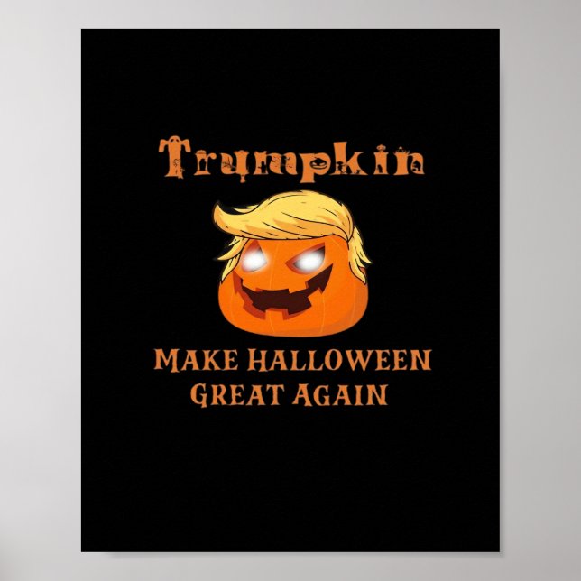 Poster Halloween de Trumpkin - Rendre Halloween grand à n (Devant)