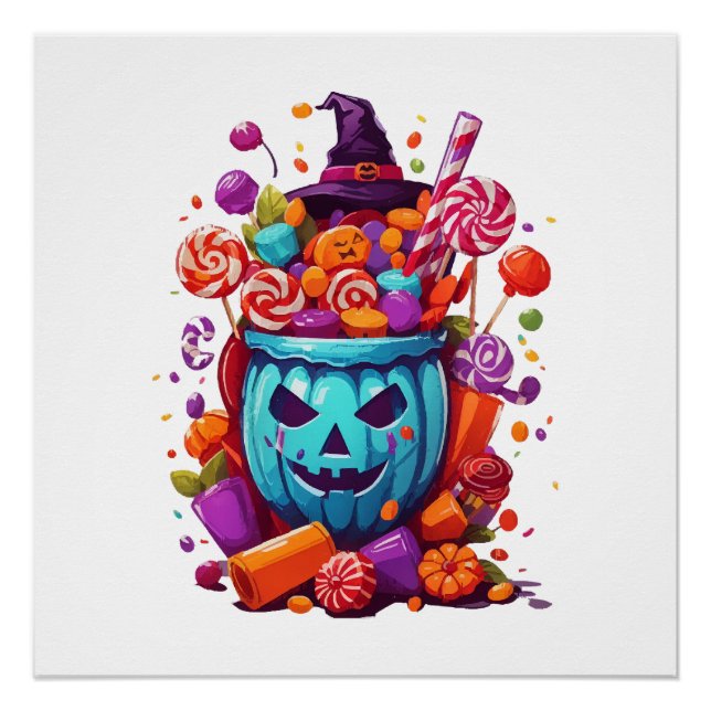 Poster Halloween drôle  (Devant)