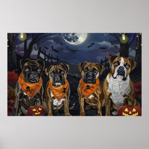 Poster Halloween Éffrayant