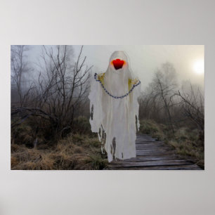 Poster Halloween effrayant.