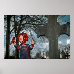 Poster Halloween éffrayant.