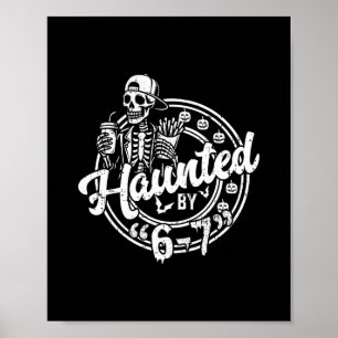 Poster Halloween effrayant 67 Six Seven Meme 1 (2) 